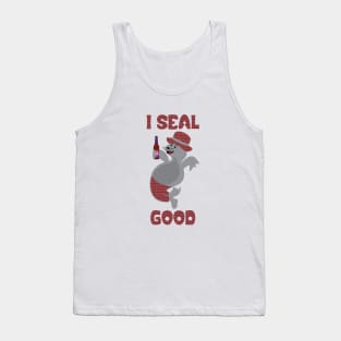 I Seal Good with Beer Funny Tank Top